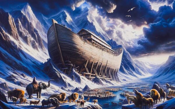how long did it take noah to build the ark